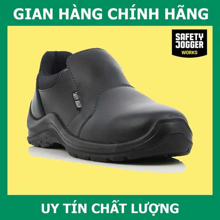 [Chính Hãng] Giày Bảo Hộ Safety Jogger Dolce, Da Chất Lượng Cao, Chống Đinh, Chống Trượt SRC
