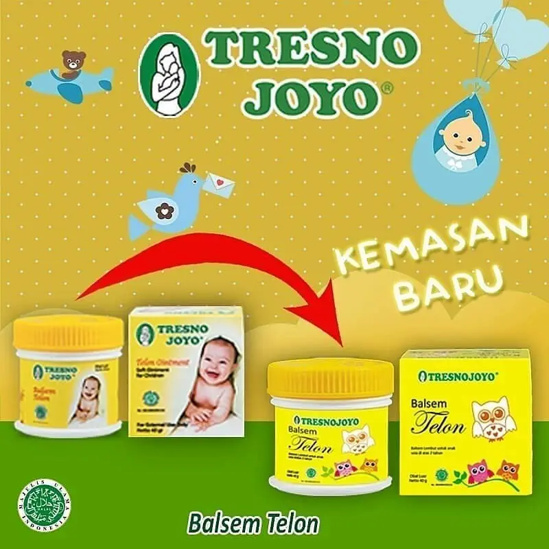 Balsem telon tresno joyo 40 gram/balsem untuk anak/perlenkapan bayi
