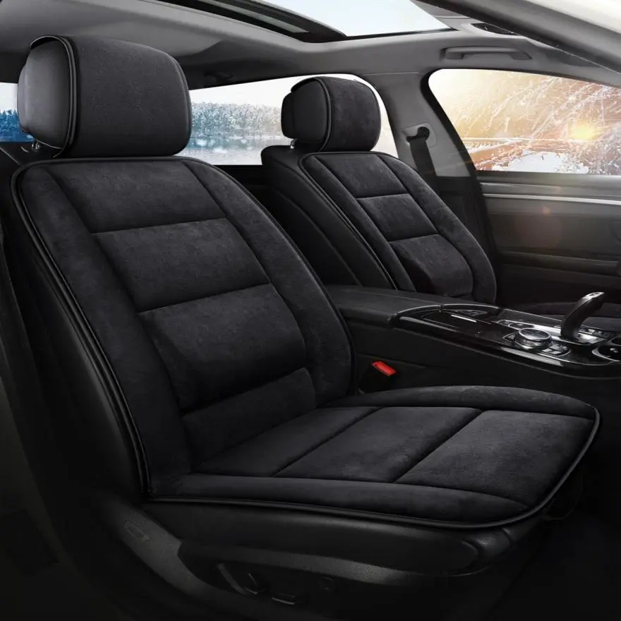 Car Front Seat Cover, Breathable Non-slip Car Seat Protector, Universal Car Seat Protective Cover, Car Interior Accessories for SUV & Pickup