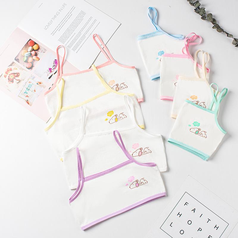 Product Introduction of Girl's Sport Bras Teens Brassiere Kids Underwear Cotton Girls Training Bra Push Up Running Tops 7-16 Years Adolescente 2