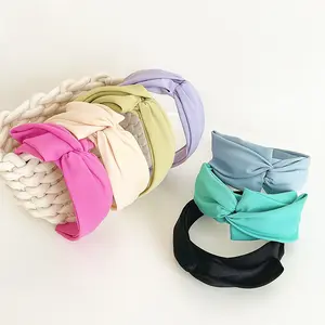 KOREA HEADBAND / BANDO MOTIF BANDANA / BANDANA WANITA / BANDO POLOS MOTIF BANDO BANDANA