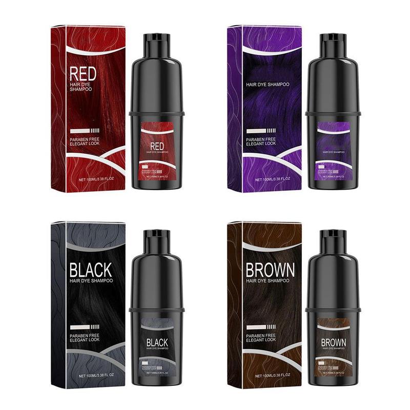 Product Introduction of Dầu Gội Nhuộm Tóc Thảo Dược Tự Nhiên, 100ml, Dầu Gội Màu Tóc, Cho Tóc Gary, Nâu Đậm Và Đen, Mã L3E5 34