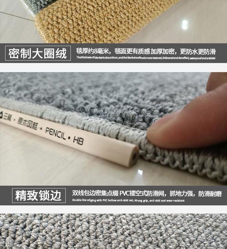 Product Introduction of Permaidani, Putih Berkrim, Sesuai untuk Ruang Tamu, Bilik Tidur, Tingkap Teluk, dan Balkoni, Warna Pepejal, Mampu Milik dan Mewah, Permaidani Meja, Permaidani Dinding ke Dinding Bilik Langsung, Boleh Disesuaikan Soft Textiles 9