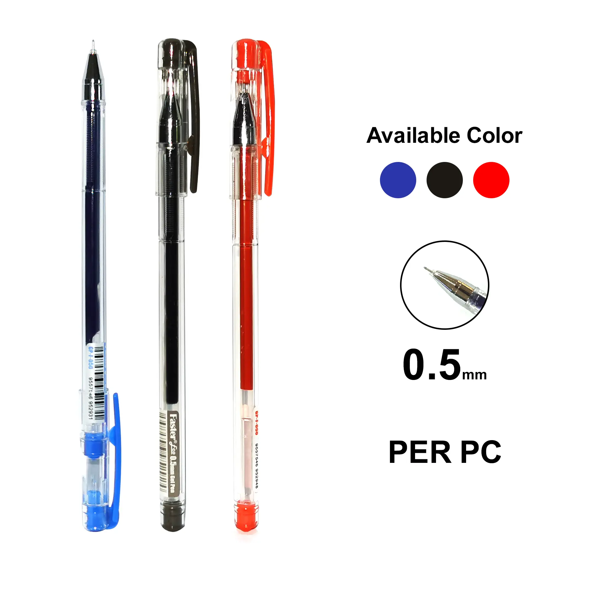 Faster Eco Gel Pen - 0.5mm (GP-F-050) Office Pen Stationery