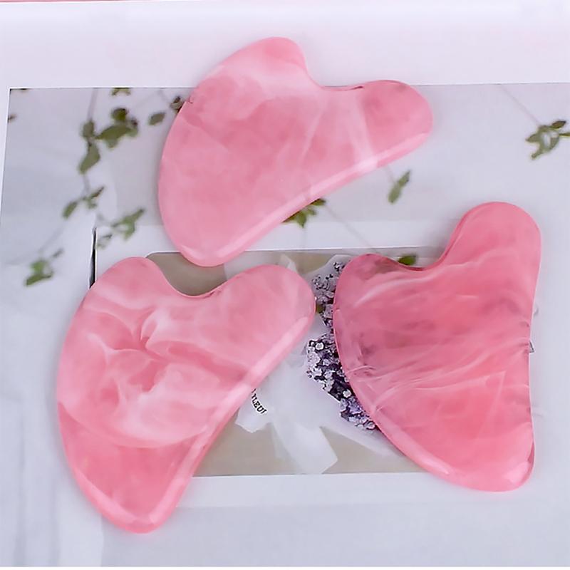 Product Introduction of 1pcs Resin shaving scraper hook sand roller scraping tool face massager 6