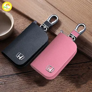 Sarung Kunci Mobil Multi-Merk Toyota Honda Dompet Stnk Mobil Bahan Pu Leather