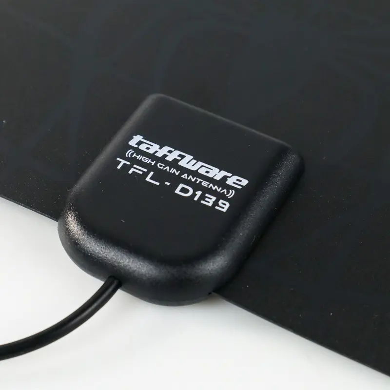 Taffware Antena TV Digital DVB-T2 4K High Gain 25 dB Spider Pattern V2.0 - TFL-D139 - Black 4