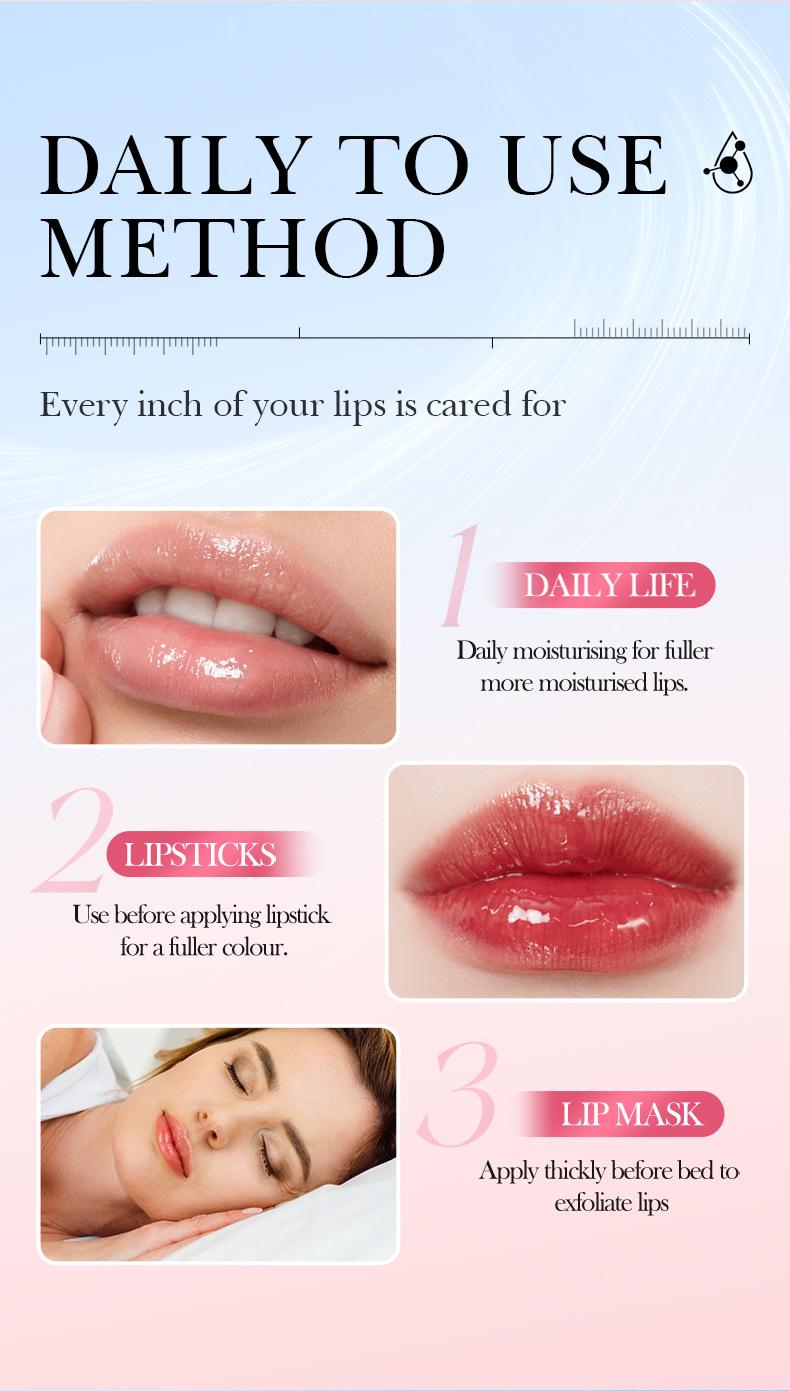 Product Introduction of Lip Balm Five Times Nicotinamide Powder Moisturizing Anti-Chapping Lip Balm Lip Balm Cosmetic Skincare Moisturizer Moisture Hydrate Comfort 19