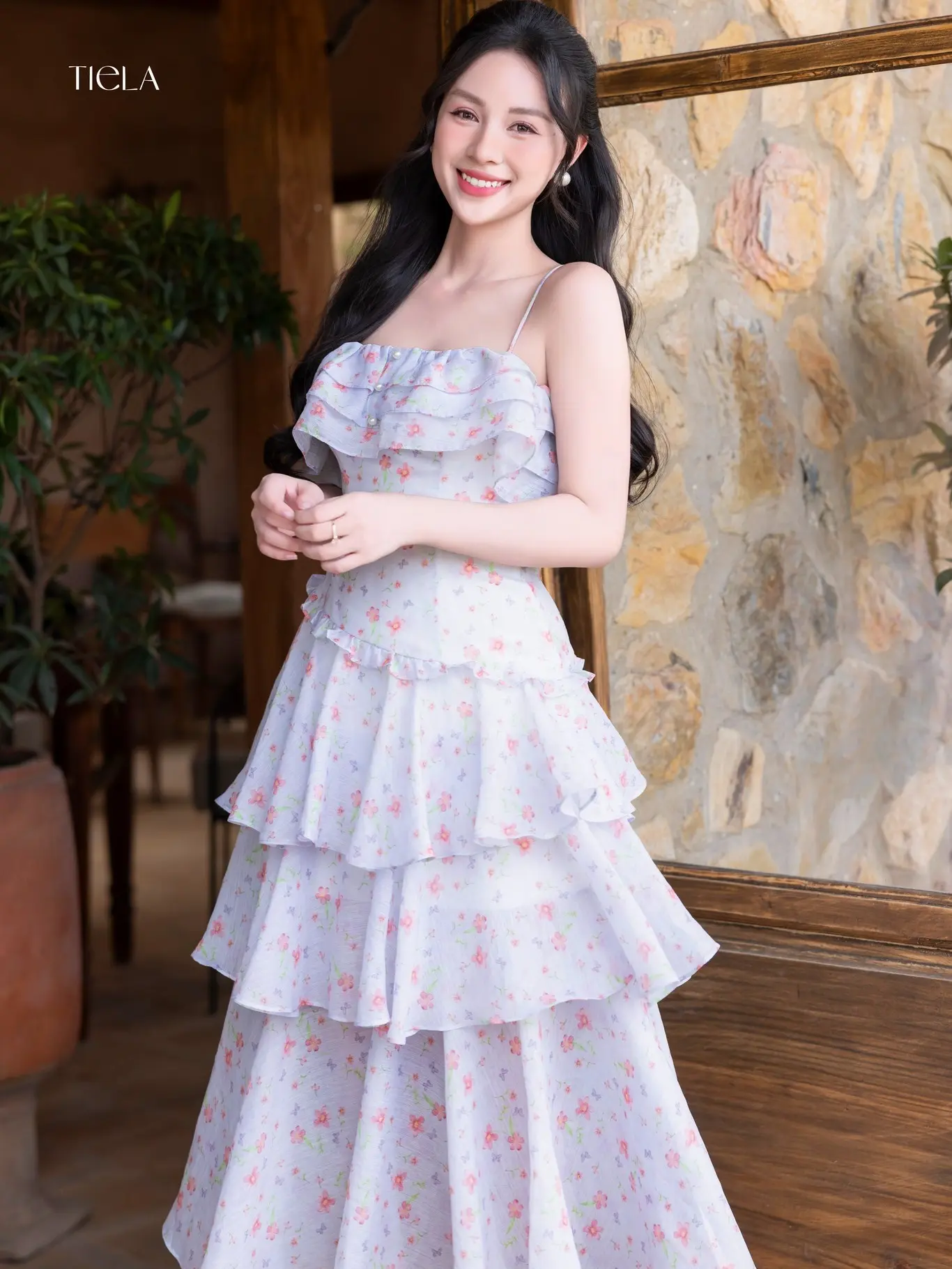 TIELA Đầm váy hoa-Isa Dress