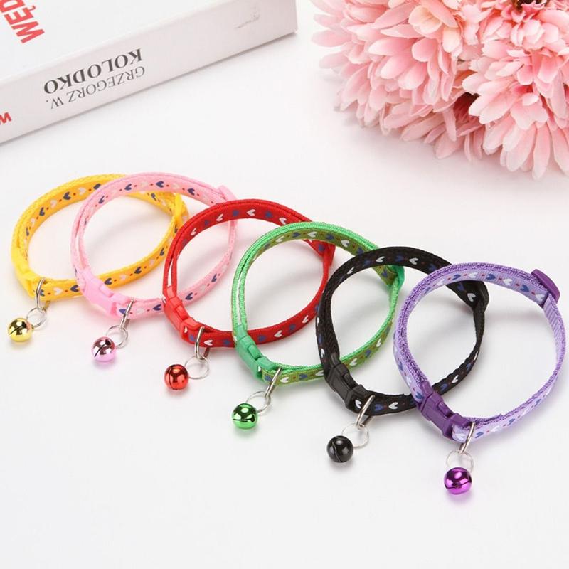 Product Introduction of Vòng Cổ Chó Mèo Họa Tiết Hoạt Hình, Dễ Thương Và Có Thể Điều Chỉnh, Họa Tiết Mũi Tên Tình Yêu Vòng Cổ Chuông Cho Mèo, Có Chuông, Thích Hợp Cho Chó Đi Dạo, Vòng Cổ Thú Cưng, behooff 10