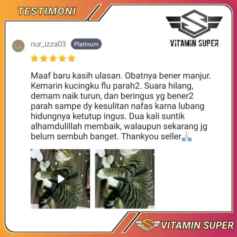 Vitamin Kucing Paket Anti Virus D2 dan Uky Amino  Obat Flu Berat, Panleu, Calici, Distemper, Mencret, Pipis Darah, Batuk, Muntah, Sariawan, Lemes, Imun dan Antibodi nya Kuat 1