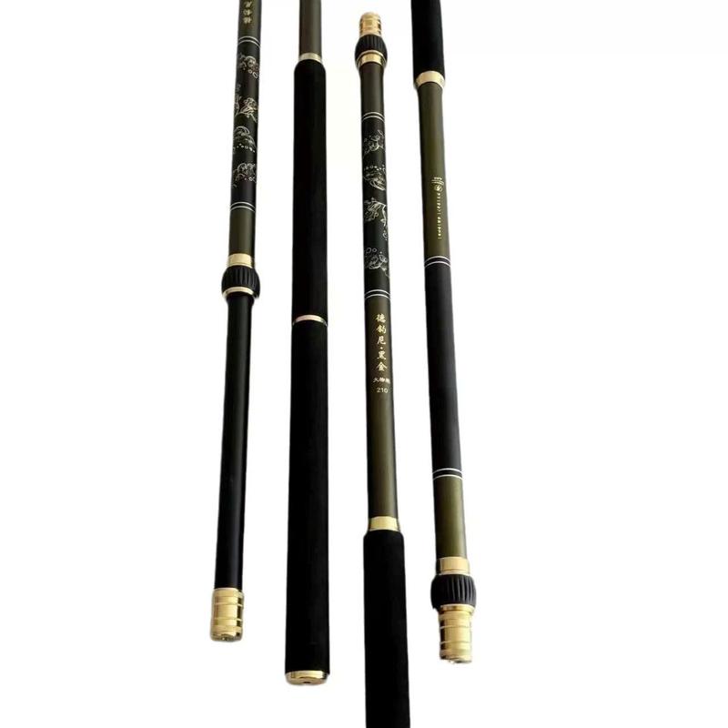 Cán vợt Black Gold 50H 2.1M cứng cáp cho câu cá