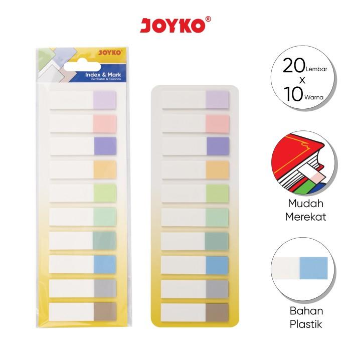 Gambar Index Mark Penanda Pembatas Joyko IM-61 Plastik - IM-61 Plastik dari Joyko Indonesia Kota Administrasi Jakarta Utara Tokopedia