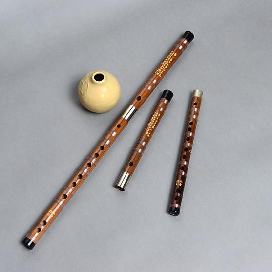 Sáo Dizi D21 Khớp Kép, Dizi cao cấp bọc sừng, thương hiệu MuTong