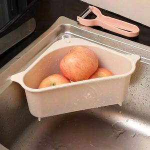 Kitchen Sink Drain Basket, 1 Count Kitchen Sink Drain Leftovers Soup Juice Separated Garbage Filter Storage Basket, Home Organizer for Kitchen