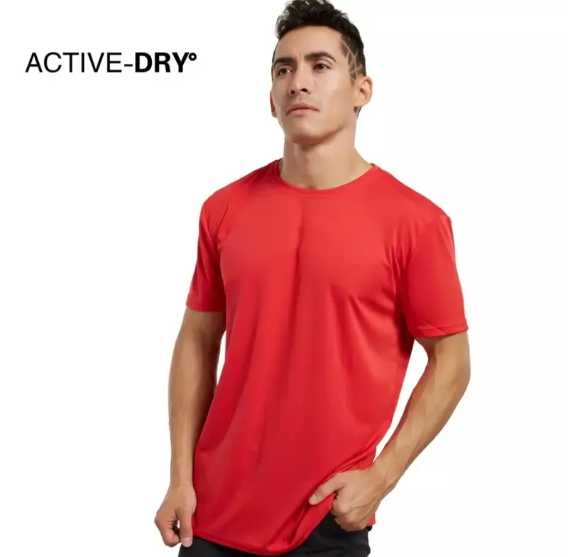 Kaos Dry Fit Active-DRY Olahraga/Running/Training/Gym/Fitness Unisex 7