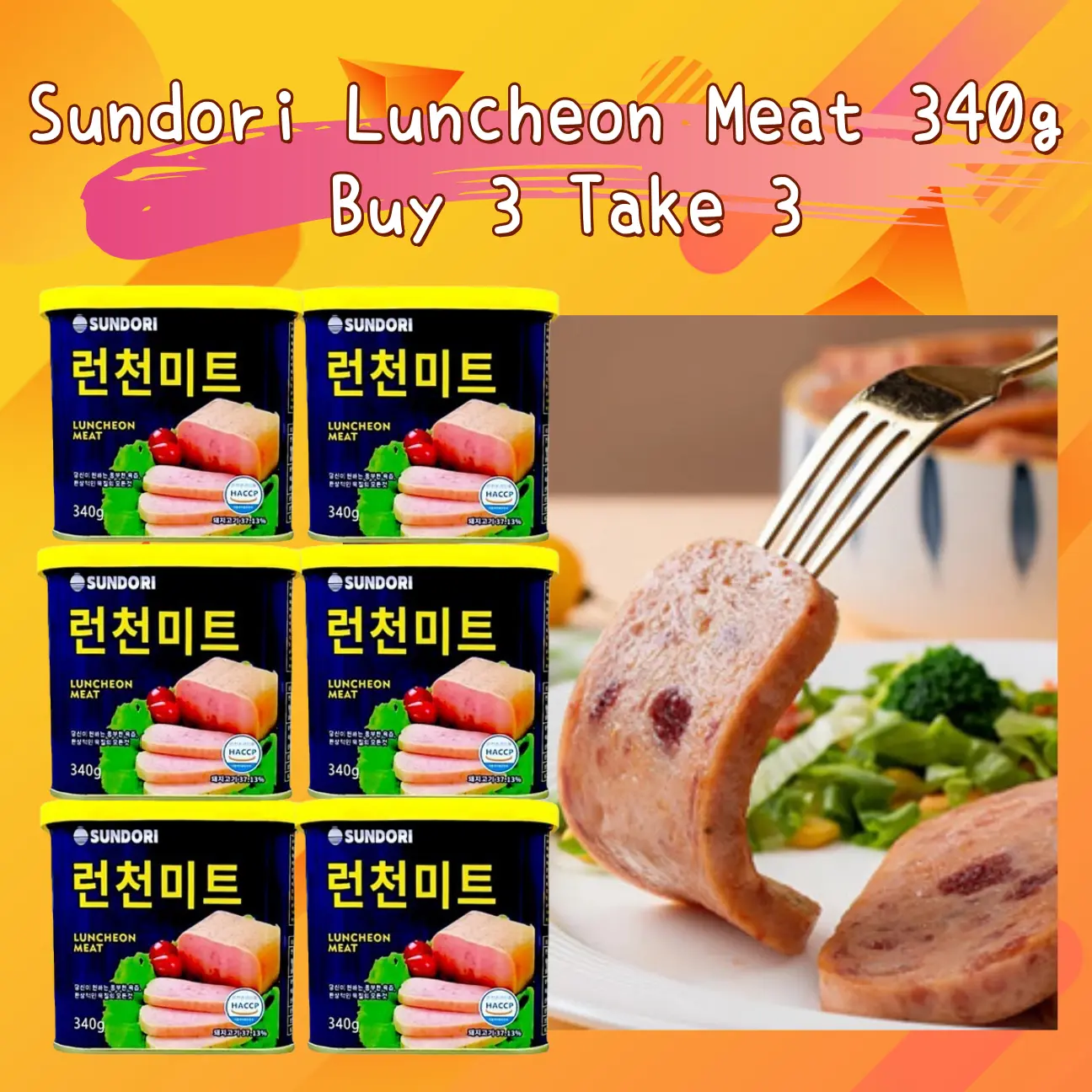 { BUY 3 TAKE 3 } Sundori Luncheon Meat 340g - Sundori Luncheon Meat ...