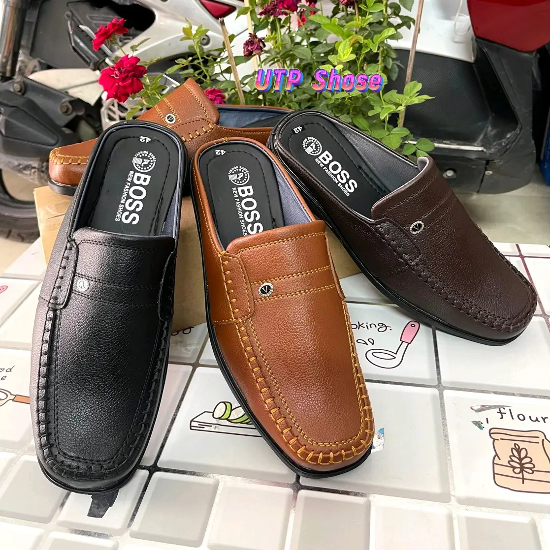 Giày sapo nam mẫu..size từ 38-44..kiểu dáng đẹp sang trọng..da mềm..khâu đế sẵn chắc chắn