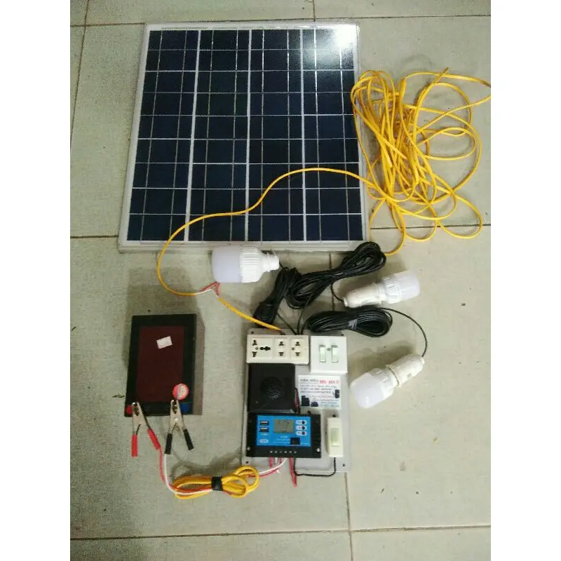Máy Phát Điện Mặt Trời 180w Điện 220v ráp sẵn, dễ sử dụng. 3