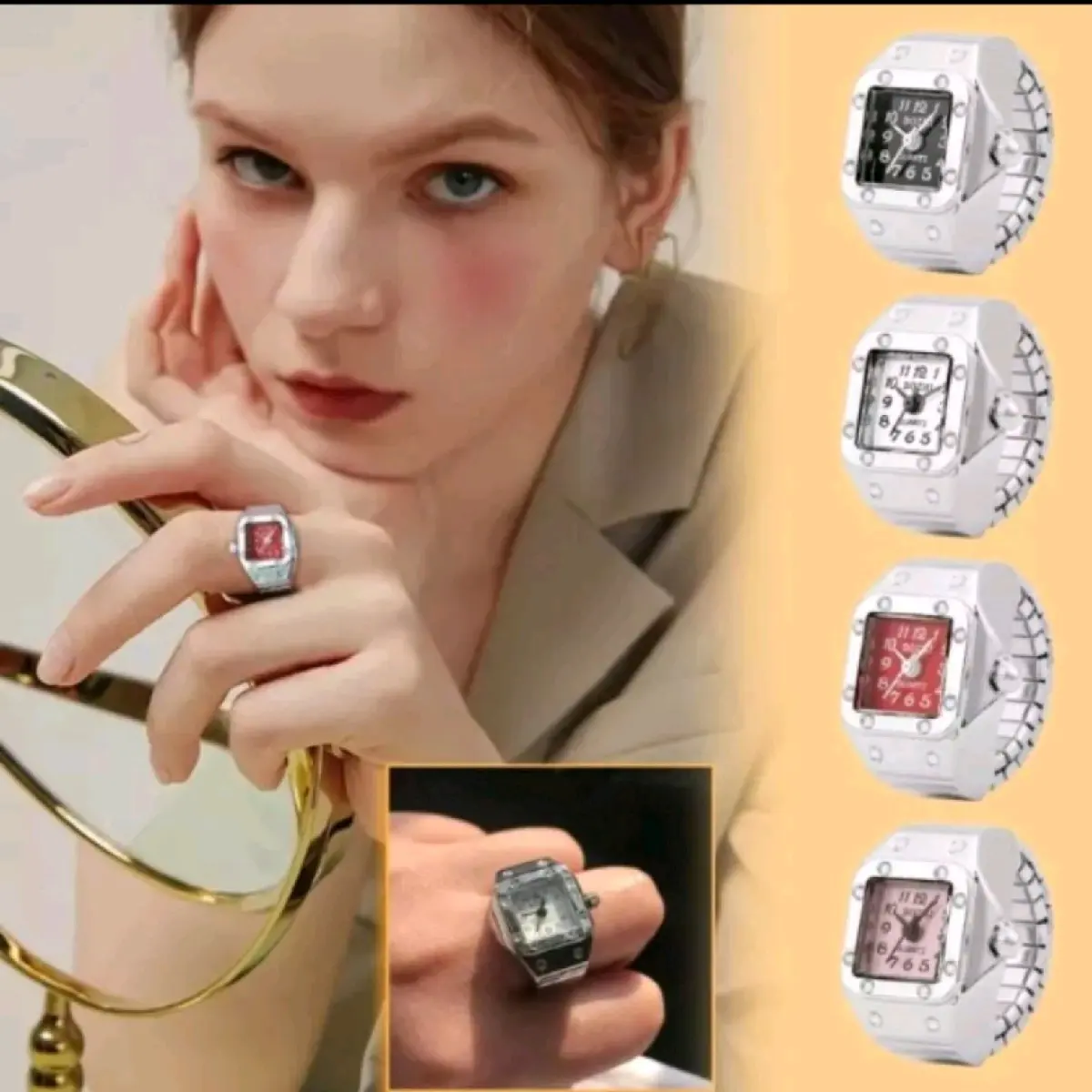 jam cincin pria dan wanita