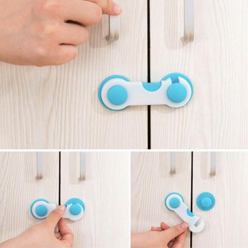  SET 2 Dây Khoá  Chốt Tủ Lạnh An Toàn Cho Bé 