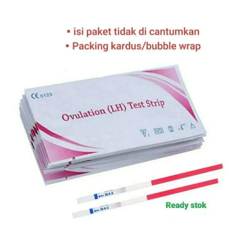 10x LH Pink Ovulation Test Kehamilan Alat Tes Masa Subur Deteksi Dini Deteksi Cepat 1