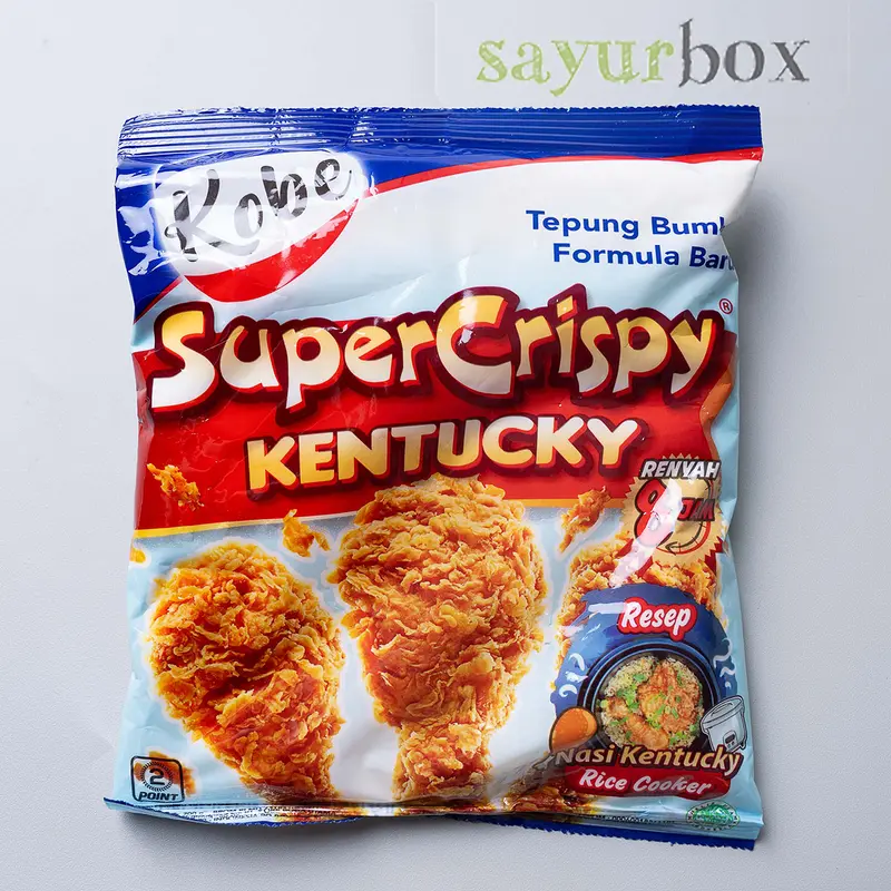 Kobe Tepung Bumbu Super Crispy Kentucky 200 - 210 gram Sayurbox 0