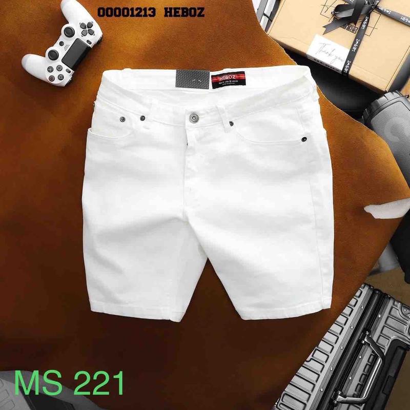 (Basic) MÔ TẢ QUẦN SHORT JEANS NAM CAO CẤP. Chất liệu: vải jean bò, co dãn nhẹ 4 chiều Màu trắng Màu trắng Màu trắng Menswear Pants quanjean nam hot