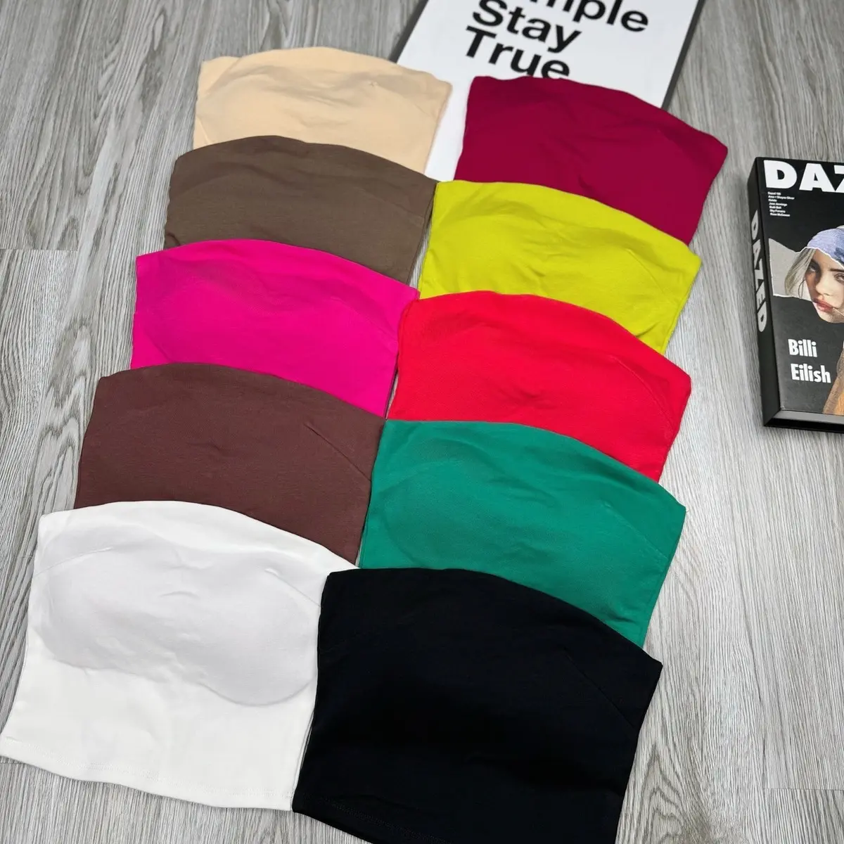 (CÓ MÚT) Áo quây borip cotton xịn form may hàng hotgirl Women Top