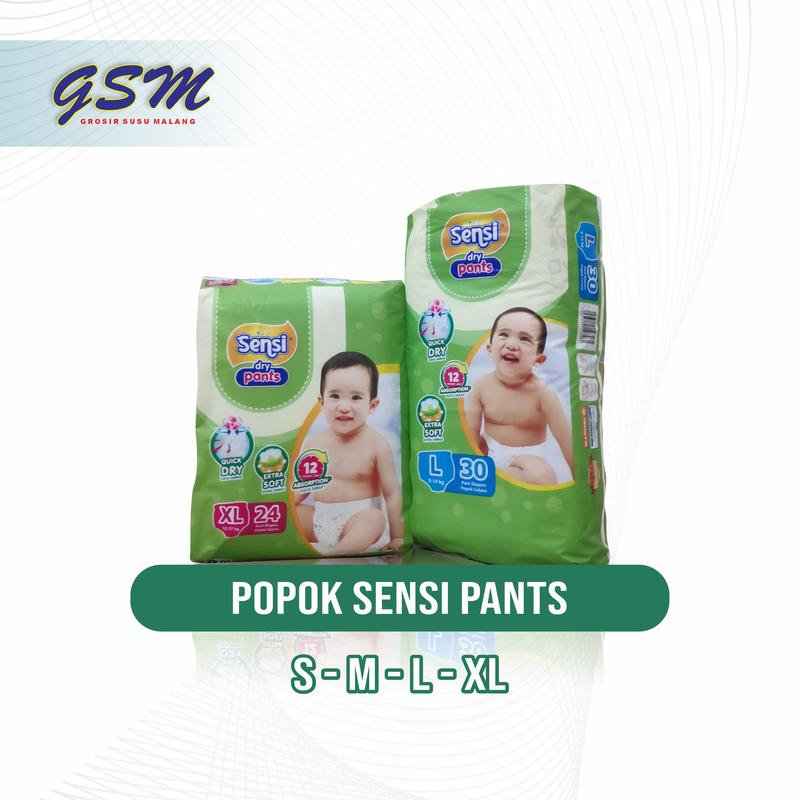 POPOK SENSI PANTS S40,M34,L30,XL24 0