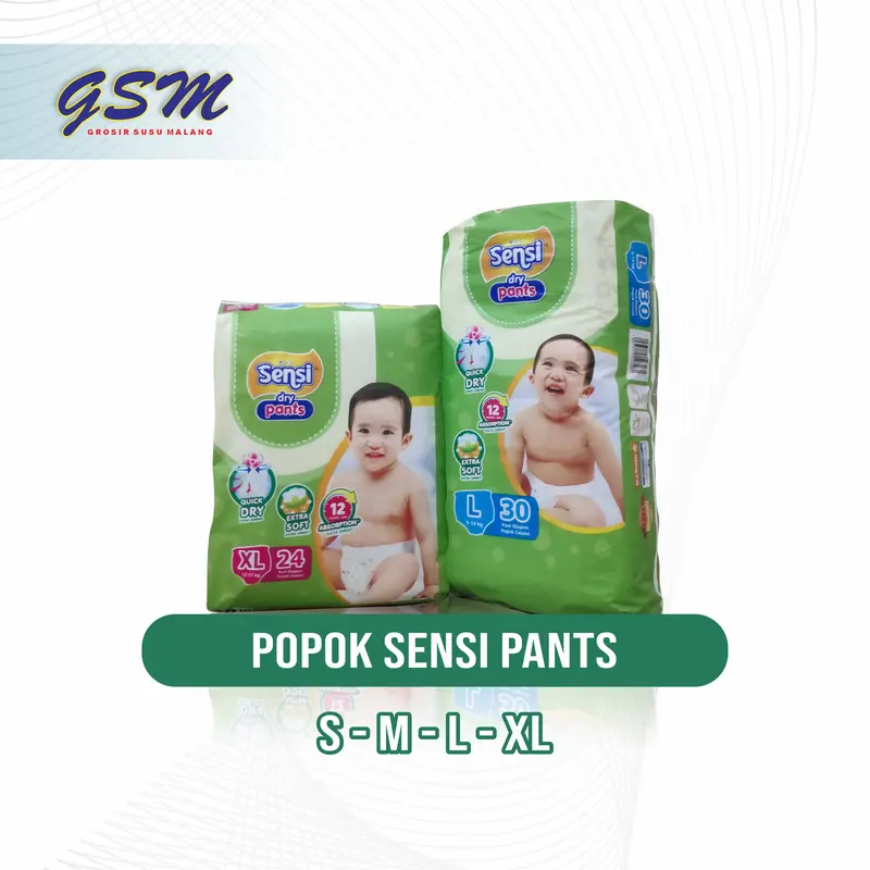 POPOK SENSI PANTS S40,M34,L30,XL24 0