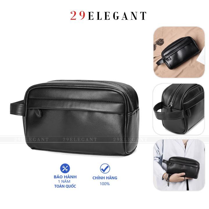 Túi Da Trơn Cầm Tay Cực Chất, Hàng Nhập Đầy Đủ Tem, Túi Kẹp Nách Nam [NEW]