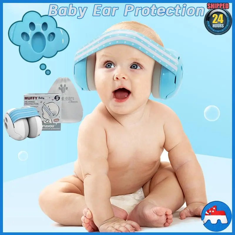 [In Stock]Baby Ear Protection Suitable for Babies and Toddlers for Up To 36 Months Sleeping Headwear Soundproof Earmuffs