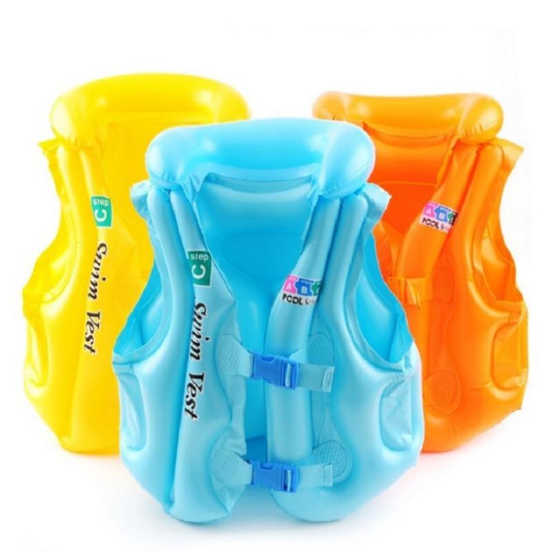 Product Introduction of Thickened Environmental Protection PVC Inflatable Life Jacket Large, Small, Medium Size Inflatable Children's Buoyancy Clothing Inflatable Vest 4