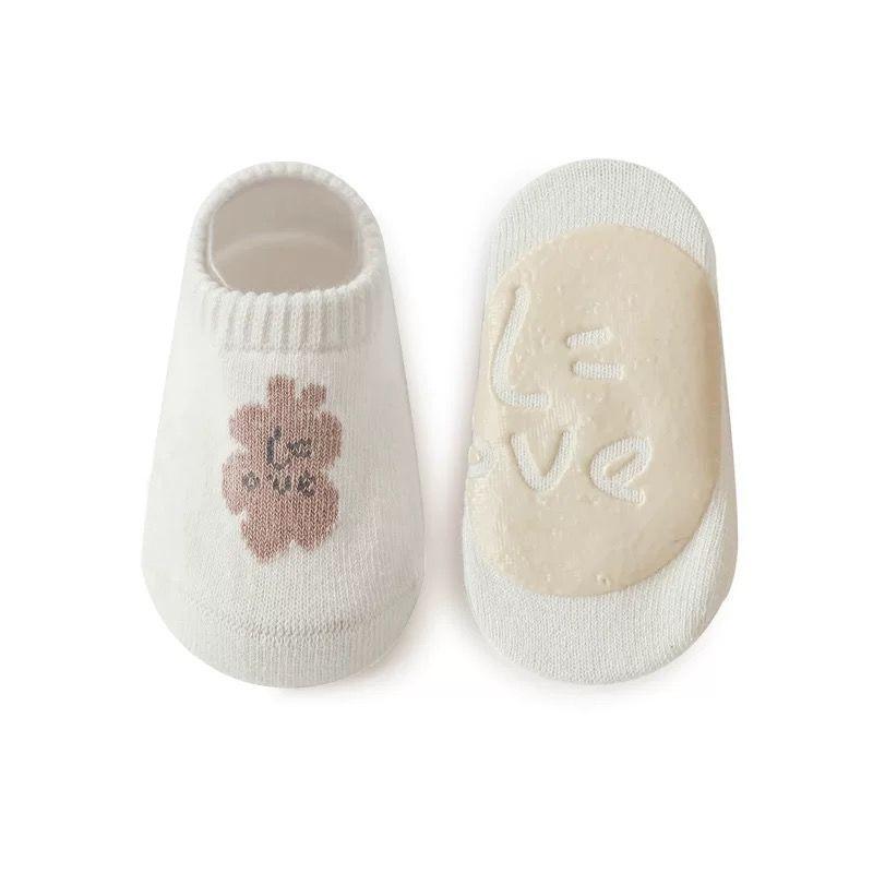 Baby Floor Socks Spring/Summer Children's Cotton Socks Non-Slip Indoor Toddler Soft Bottom Foot Sock Cartoon Short Ankle Socks Trampoline 6