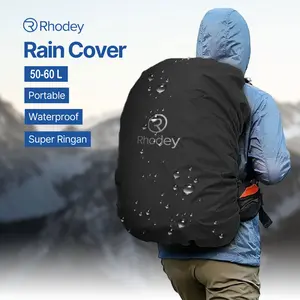 Rhodey Rain Cover Pelindung Anti Air Hujan Tas Ransel 50-60L