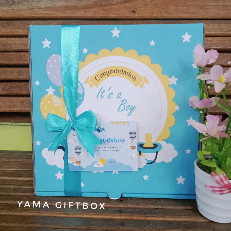 yama giftbox hampers bayi kado lahiran handuk kotak series 3