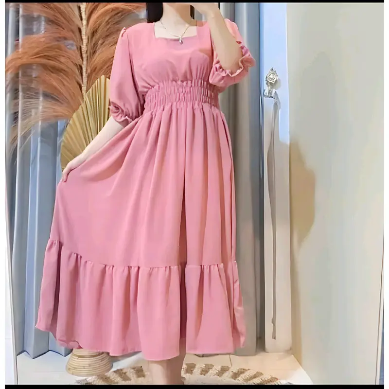 dress pelakor cringkle premium- dress fuji 1