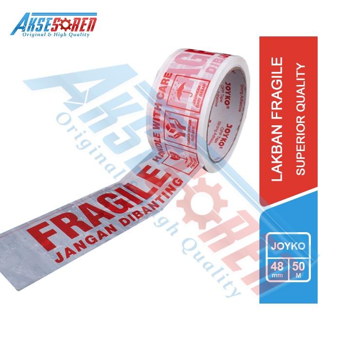 Jual LAKBAN JANGAN DIBANTING JOYKO [48MM X 50M] / SOLASI FRAGILE 2 ...