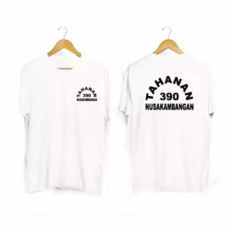 Baju T-shirt Kaos Tahanan Nusakambangan 309 l kaos anti-mainstream l kaos suka suka l kaos unik 1