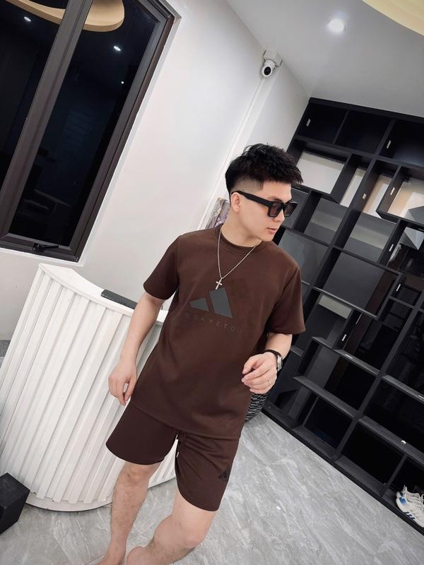 Product Introduction of BB011 Bộ quần áo thể thao nam in hình cao su nổi chất mát mẻ cho mùa hè 6