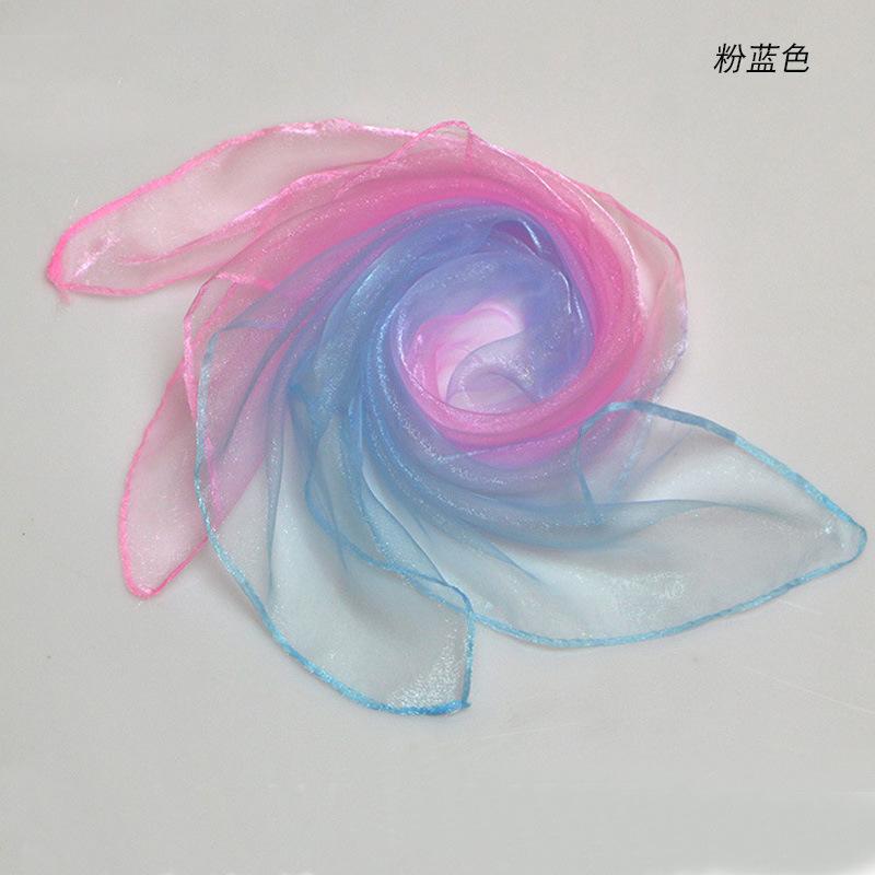 Product Introduction of Khăn Quàng quàng cổ Gradient Trơn Quà Tặng đầy màu sắc, Khăn Quàng quàng cổ vuông Nhỏ Thích hợp Biểu Diễn Khiêu Vũ, Biểu Diễn Mẫu Giáo, Khăn Quàng quàng cổ 10