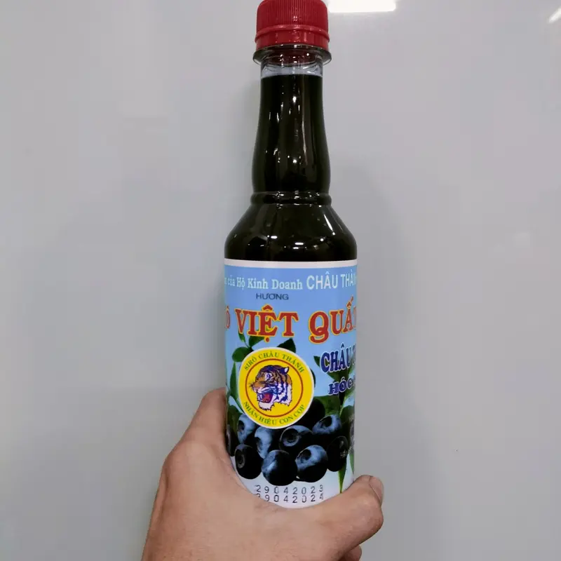 Siro Châu Thành chai 400 ml - Nhiều Hương Vị Trái Cây Hoa Quả 4