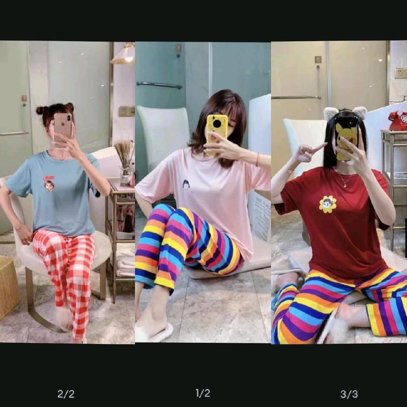 Piyama murah wanita/baju tidur Celana Fit 0