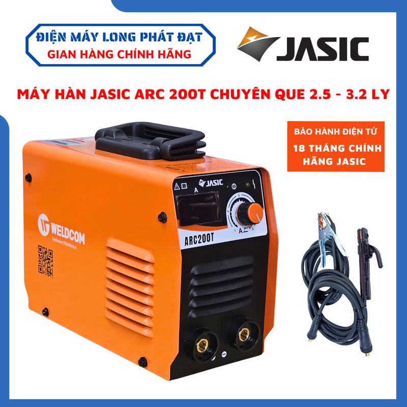  Máy hàn que JASIC ARC 200T chính hãng 2024 chuyên hàn que 2.5li - 3.2li cho thợ công trình 