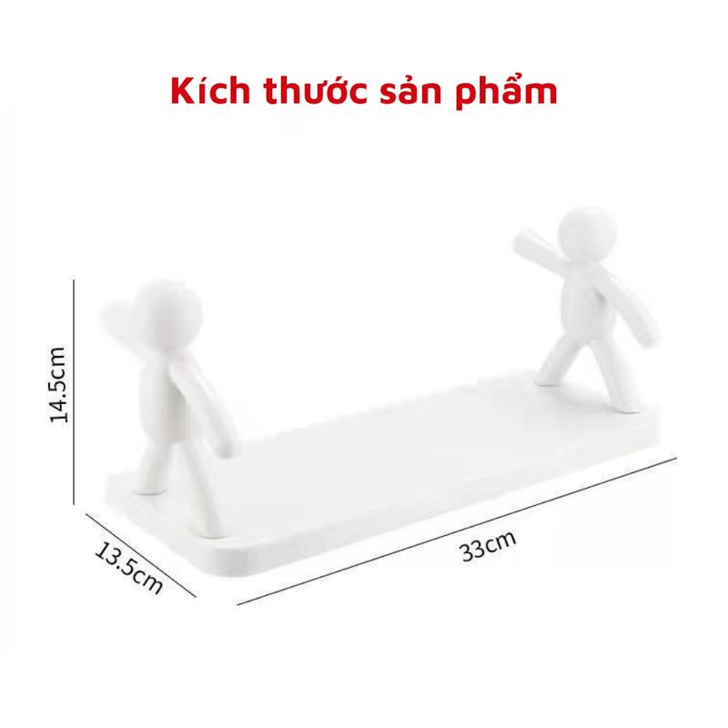 Product Introduction of HOTTT - KỆ ĐỂ ĐỒ HÌNH NGƯỜI DÁN TƯỜNG 8