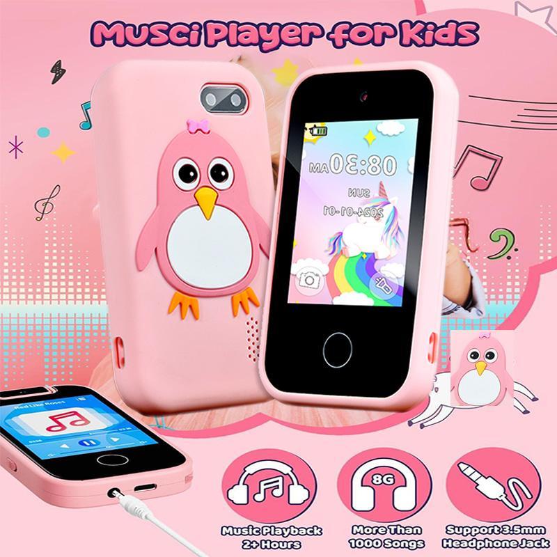 Multi-functional Smartphone, 1 Count English Word Education Reader with Music Player, Camera Video Recording, Games, Alarm Clock, for Boys and Girls 7
