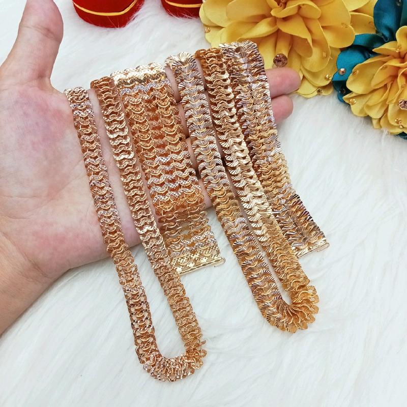 Dây Chuyền & Lắc Tay Đồng Đỏ Màu Vàng Miền Tây 750 Mẫu Vảy Cá