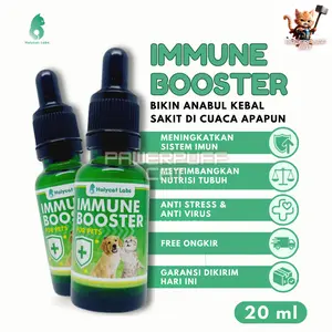 PPC Holycatlabs IMMUNE BOOSTER 20ML Vitamin Imun Anti Virus Kucing Anjing D2 Imunitas
