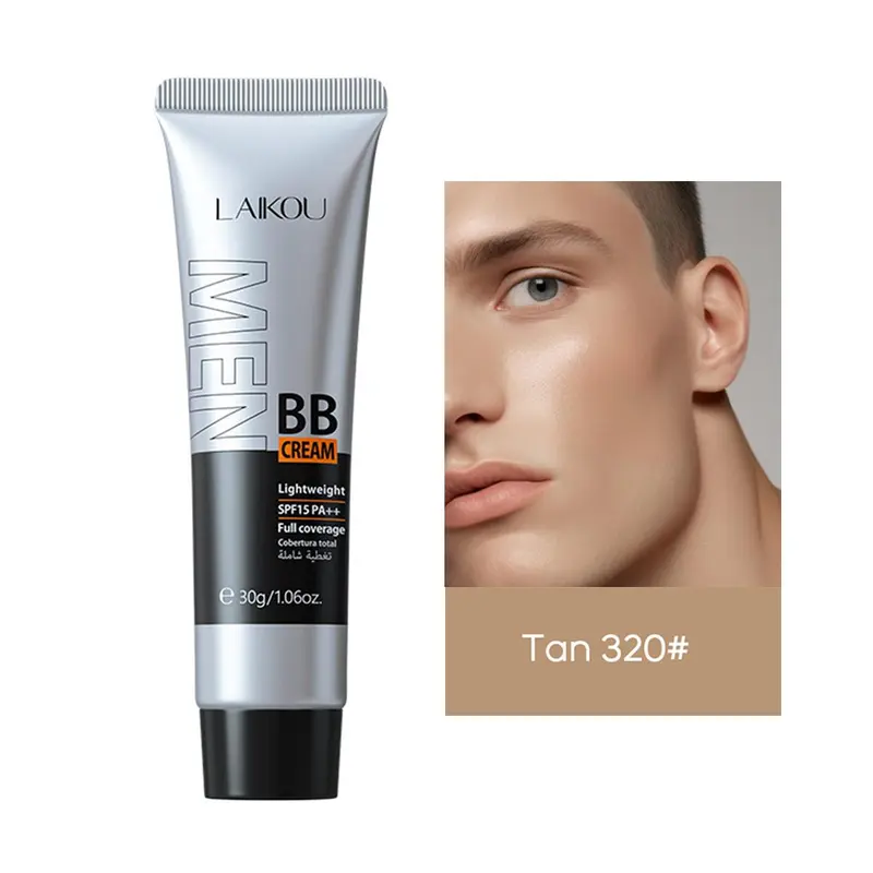 Long-lasting Liquid Foundation, Moisturizing Full Coverage Foundation, Lightweight Concealer Foundation For Men 5